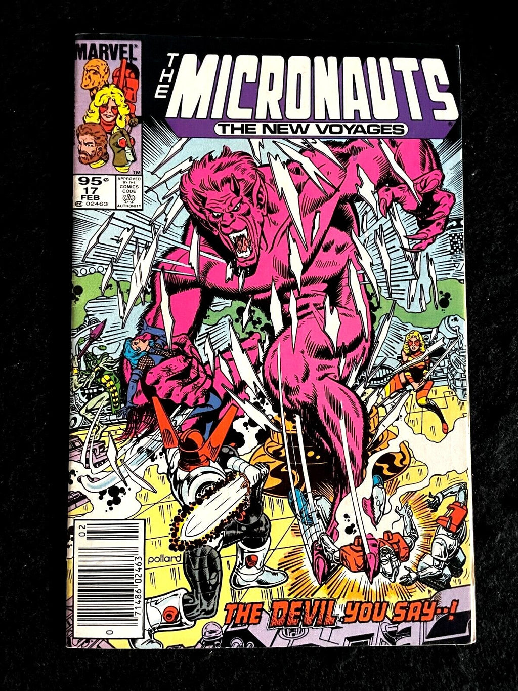 Micronauts #17 1986 - Canadian Newsstand Issue
