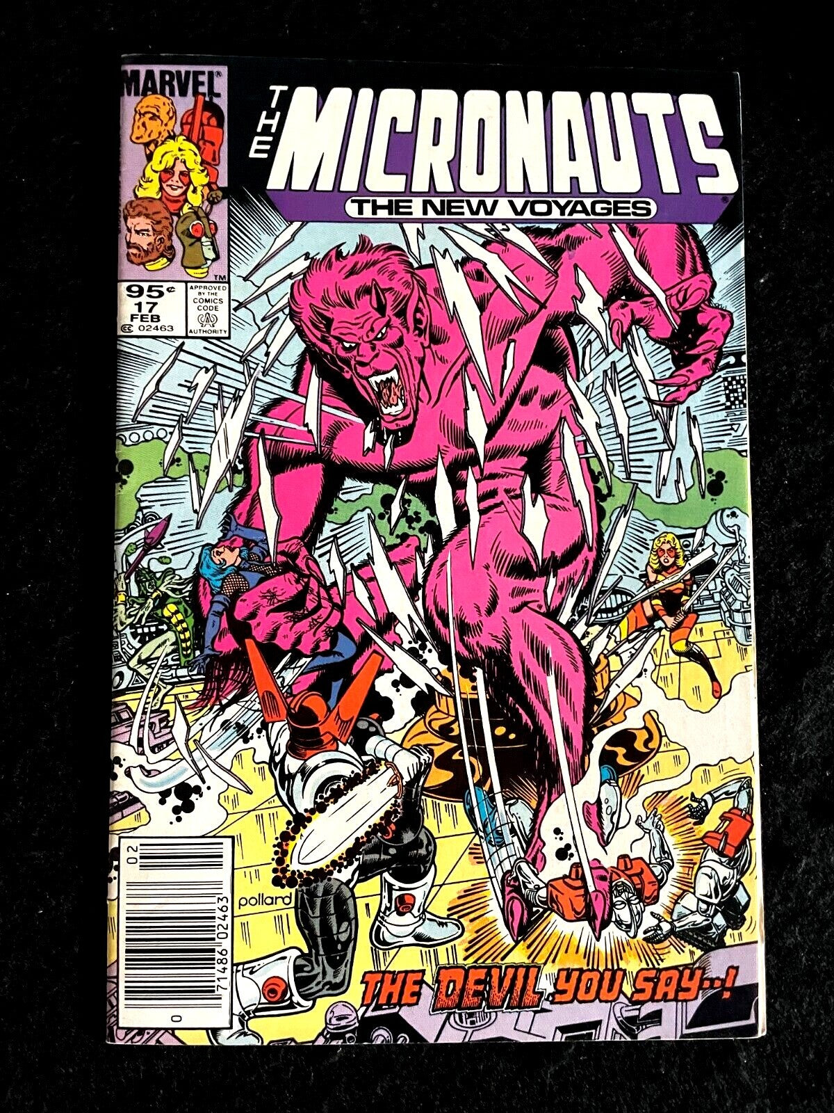 Micronauts #17 1986 - Canadian Newsstand Issue