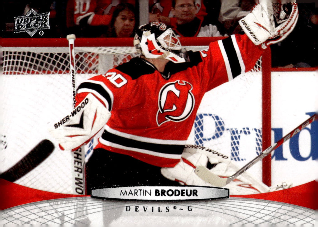 2011-12 Upper Deck #87 Martin Brodeur Hockey New Jersey Devils