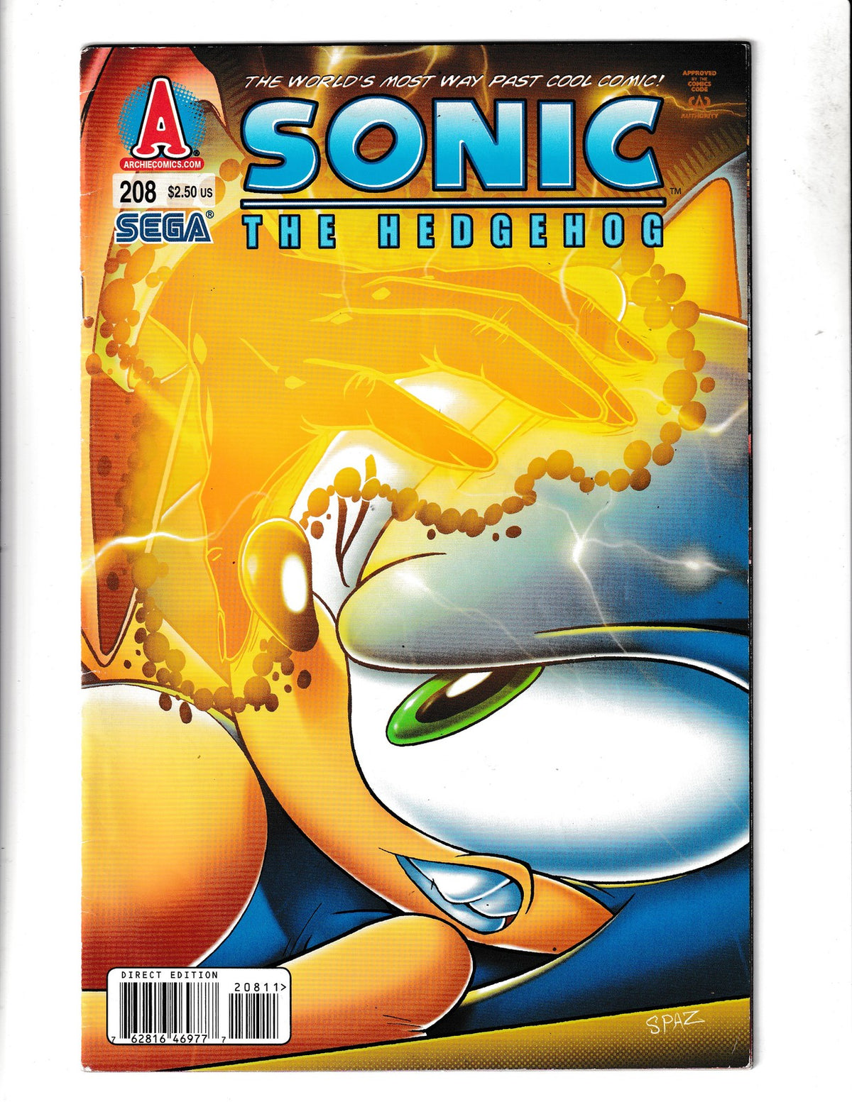 Sonic the Hedgehog #208 (2010) LOW PRINT RUN Archie Comics