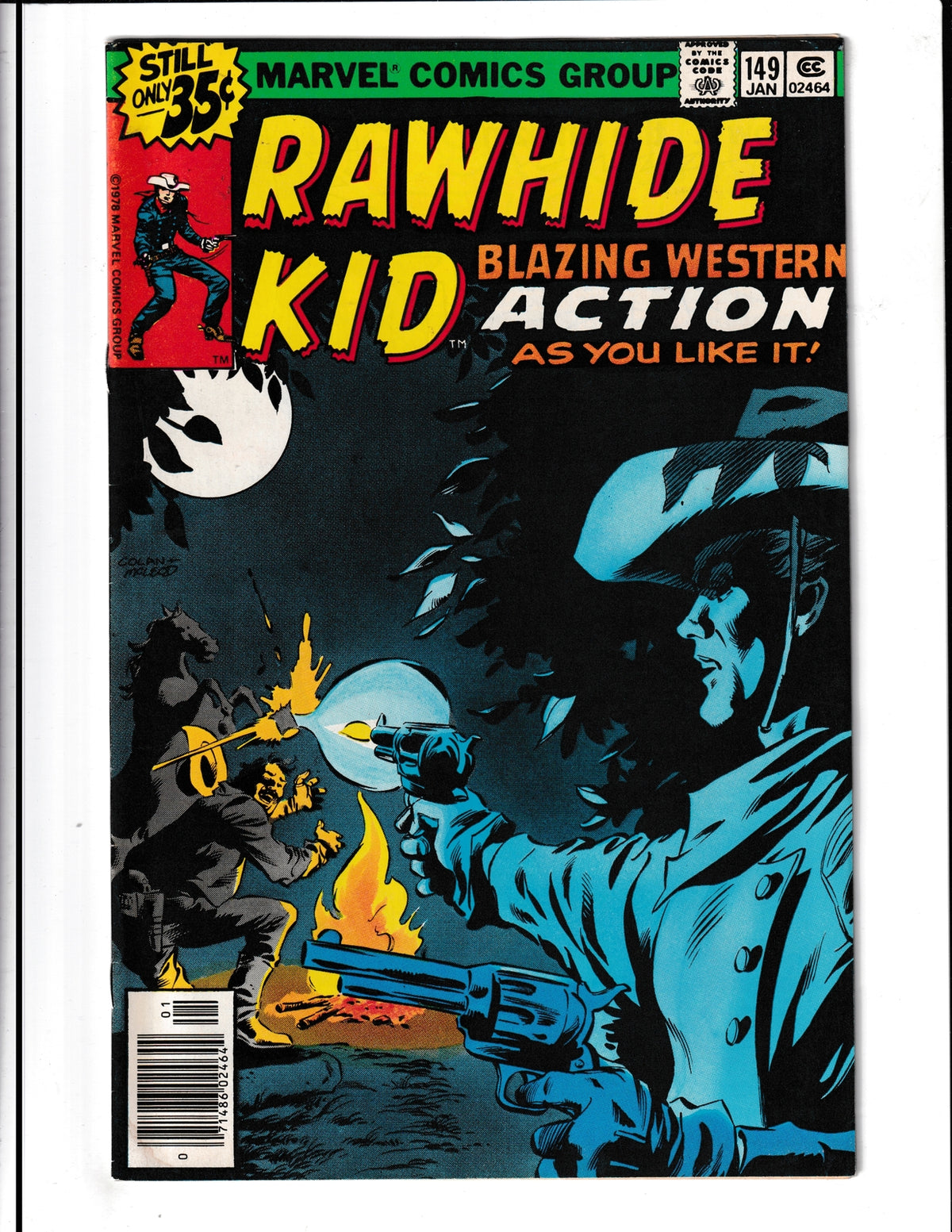 Rawhide Kid #149 (1979) Marvel Comics