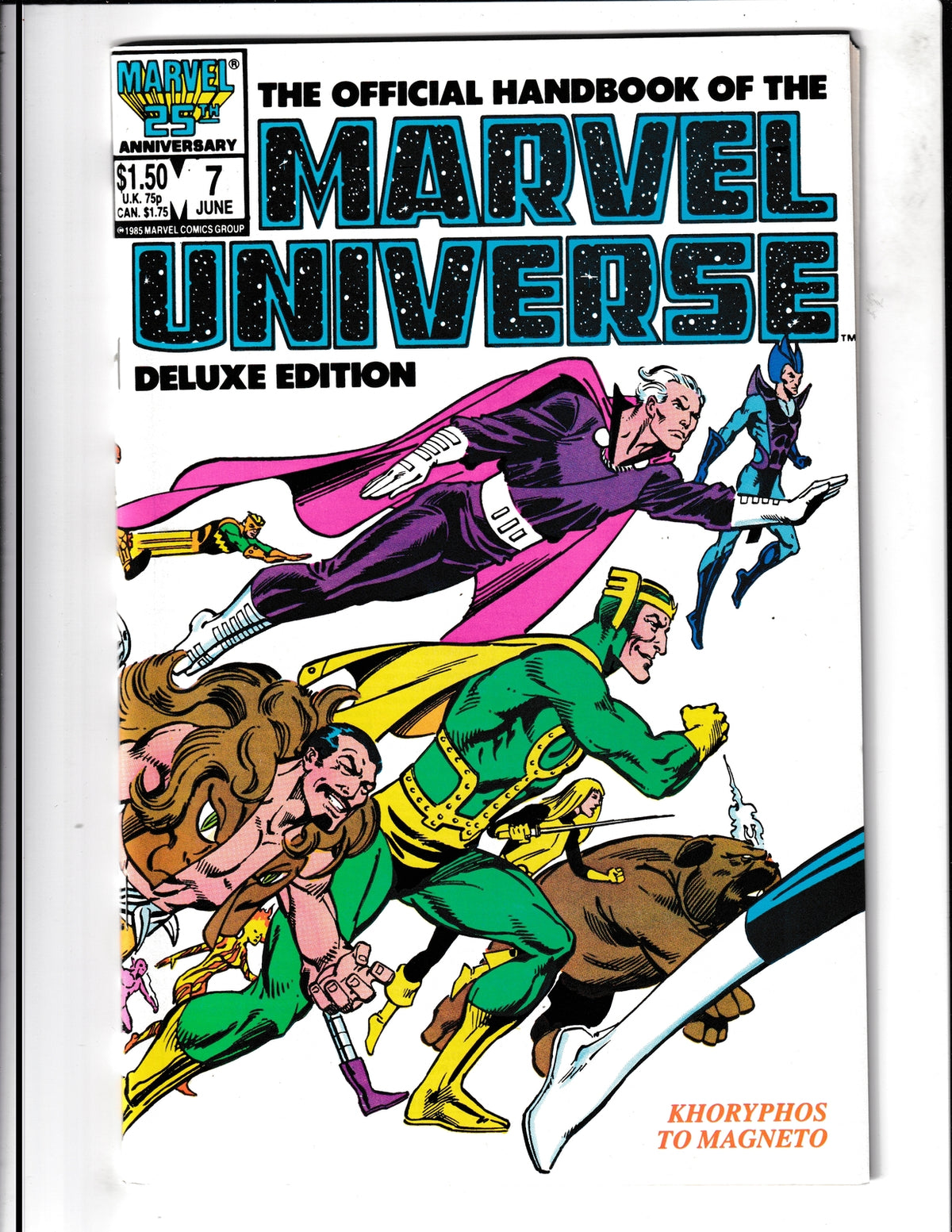 Official Handbook of the Marvel Universe #7 (1986) Marvel Comics SKU:1381