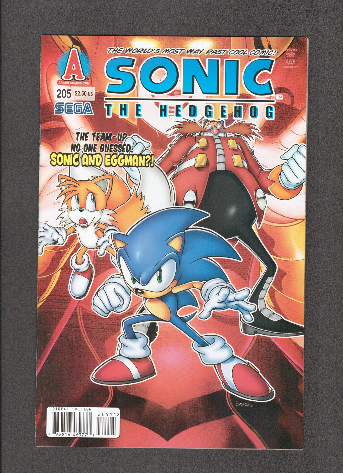 Sonic the Hedgehog #205 (2009) Patrick Spaziante, Ian Flynn Archie Comics