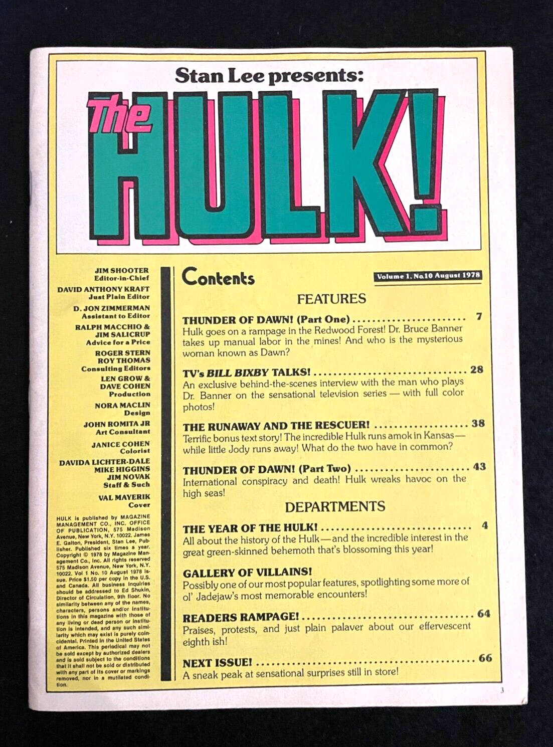 Hulk! #10 1980 - Missing Cover