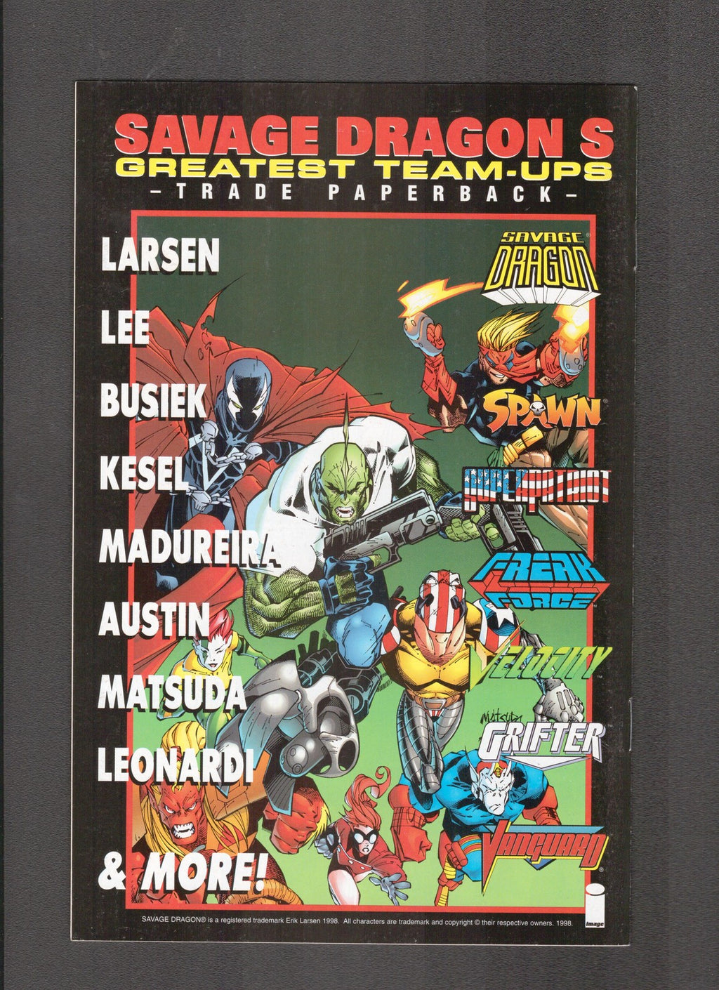 Savage Dragon #53 (1998) Erik Larsen - Higher Grade Image Comics