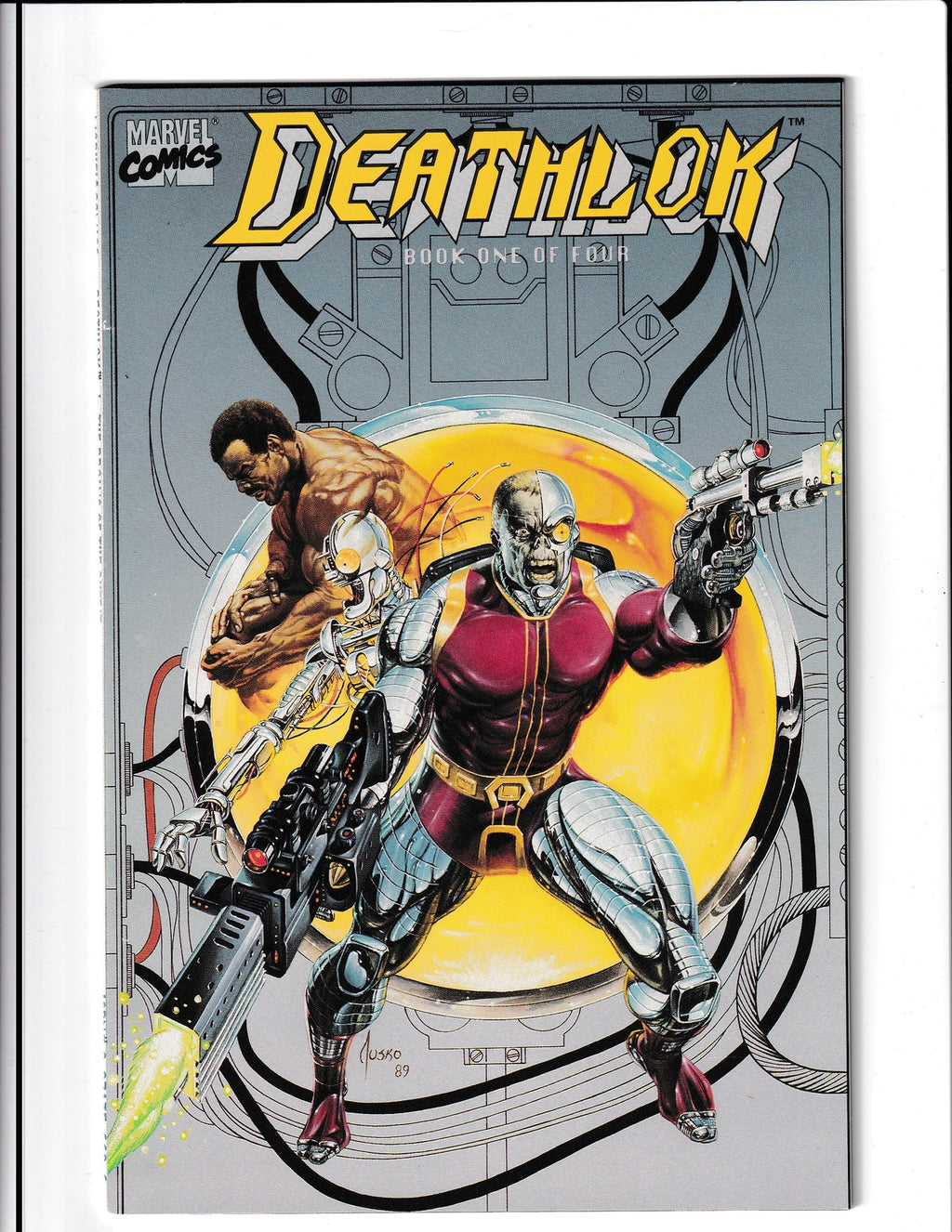 Deathlok #1 (1990) TPB - 1st Michael Collins Deathlok Marvel Comics