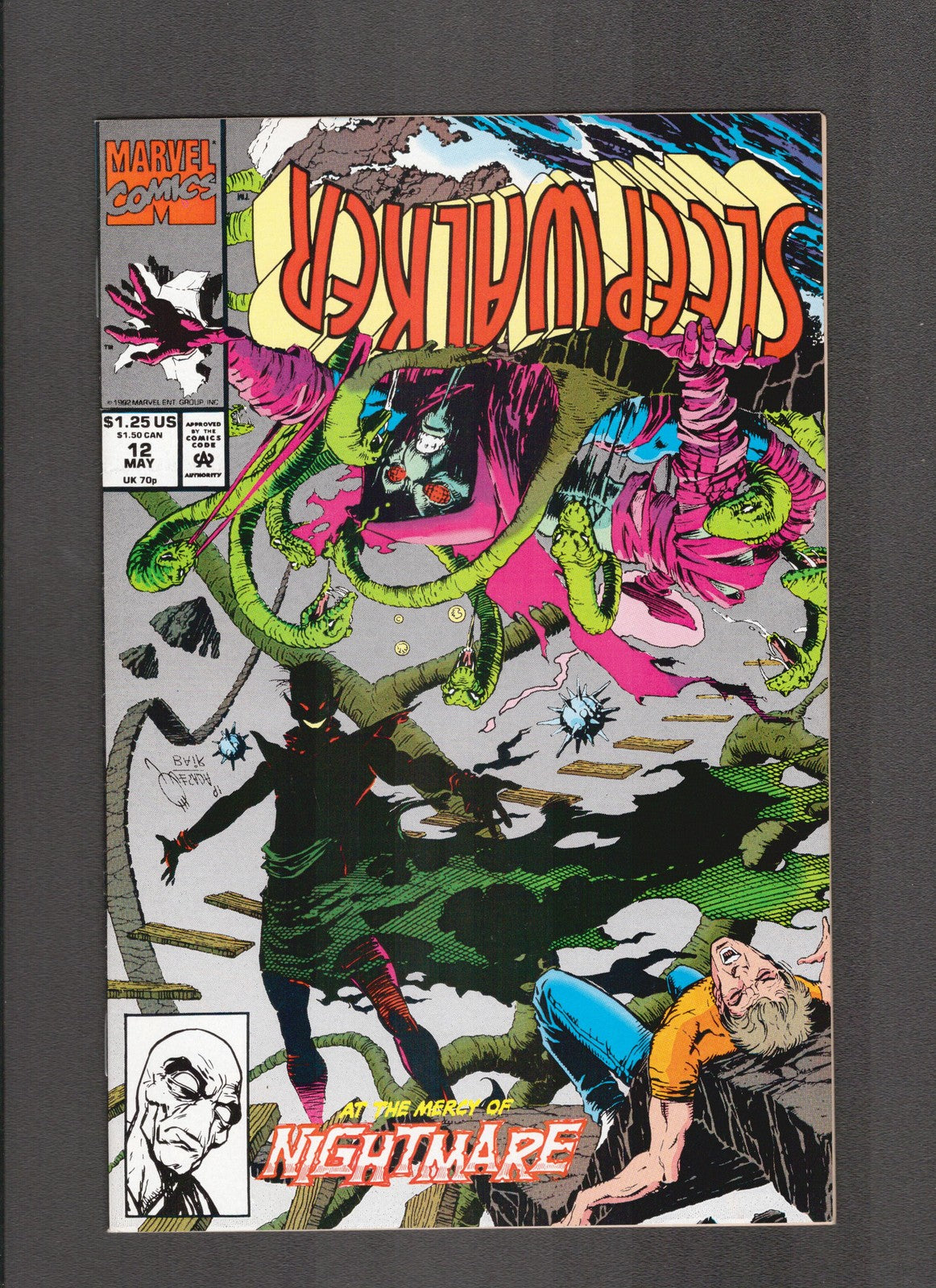 Sleepwalker #12 (1992) Michael Baer Marvel Comics