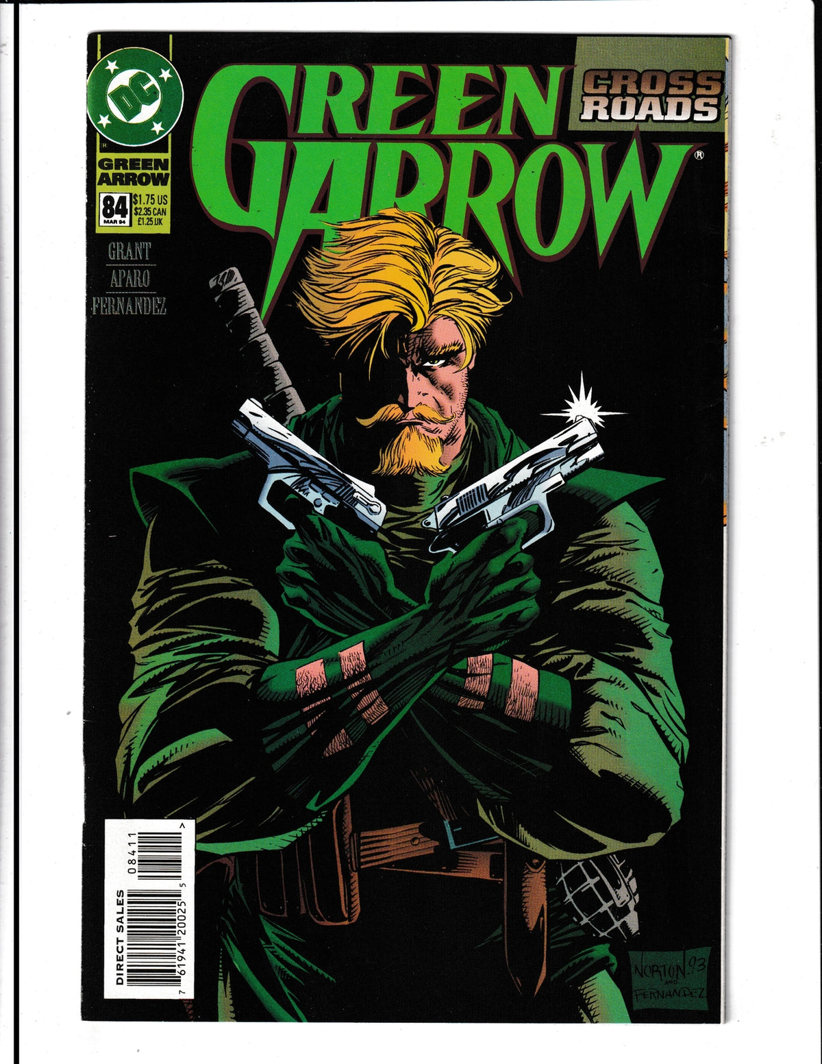 Green Arrow #84 (1994) HIGH GRADE Vol. 2 DC Comics