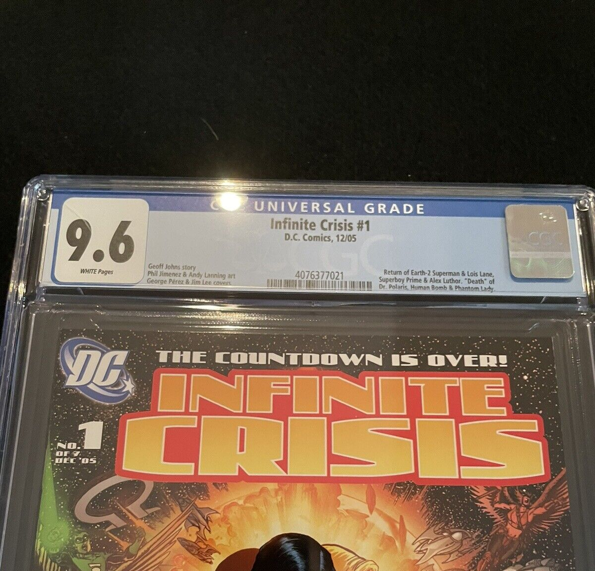 Infinite Crisis #1 CGC 9.6 (2005) George Perez & Jim Lee Cover