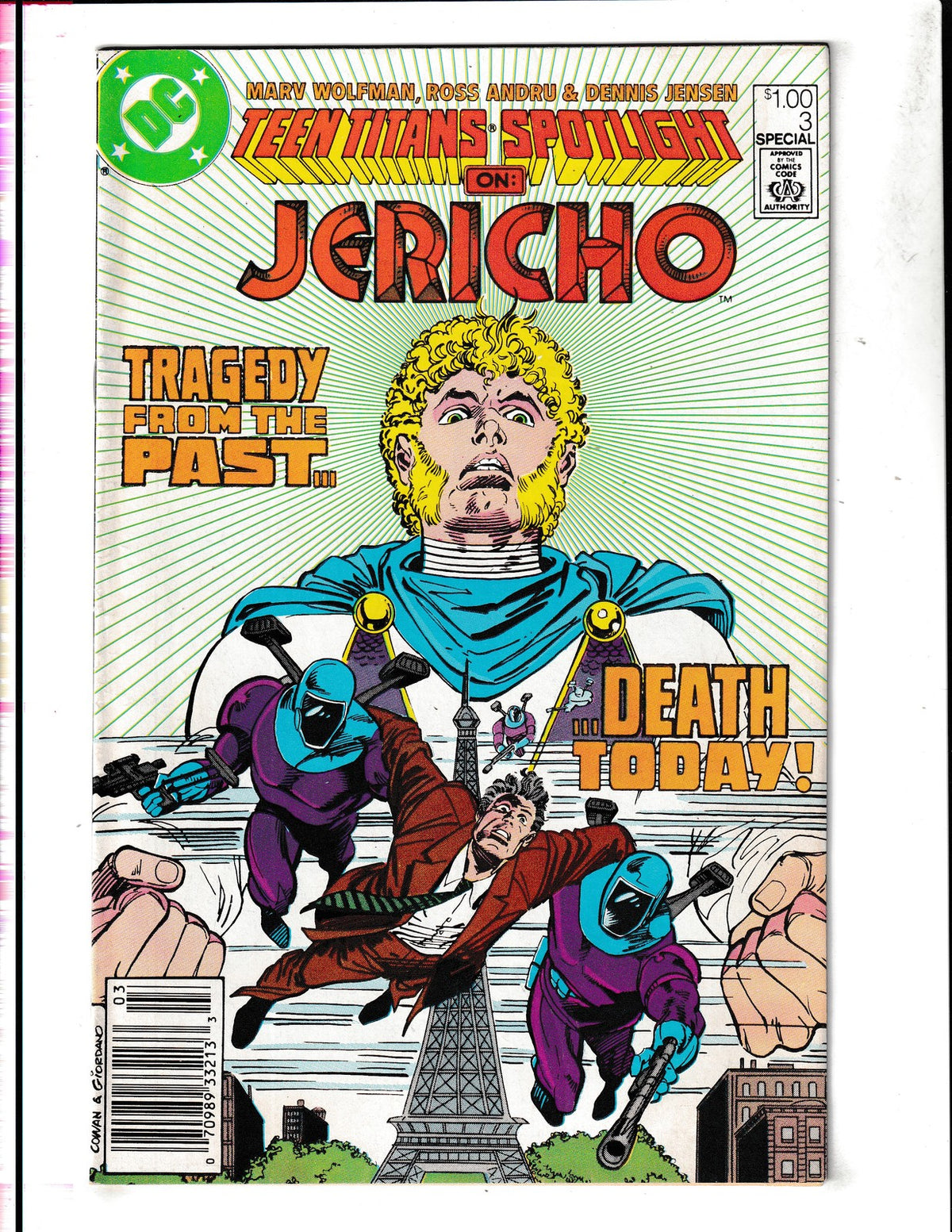 Teen Titans Spotlight #3 (1986) Wolfman, Andru, Jensen DC Comics