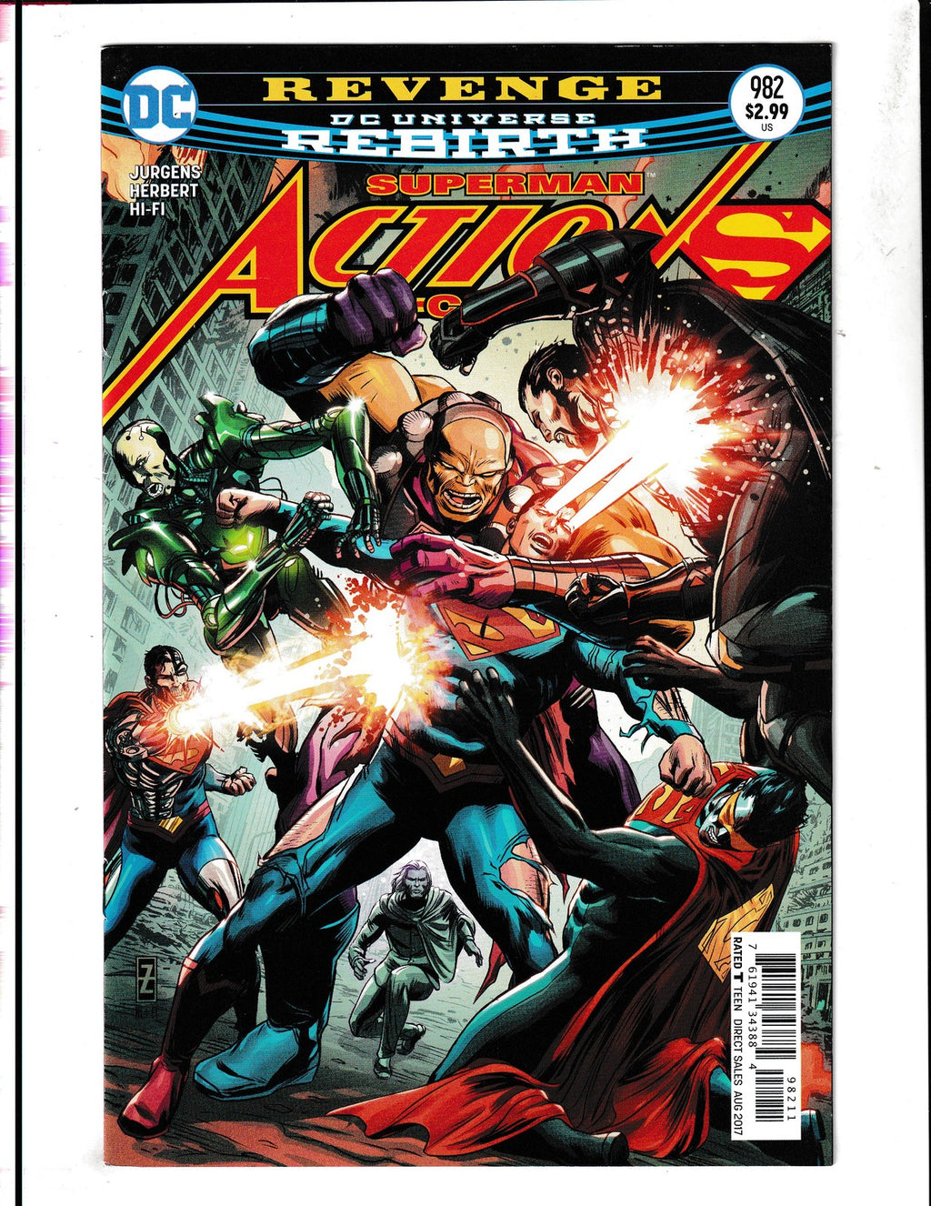 Action Comics #982 (2017) Revenge Part Four DC Comics