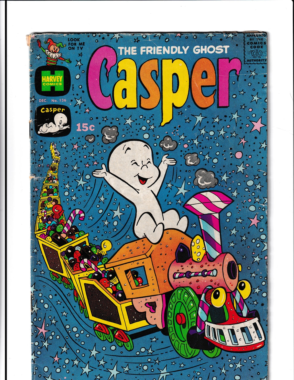 Friendly Ghost, Casper #136 (1969) Harvey Comics