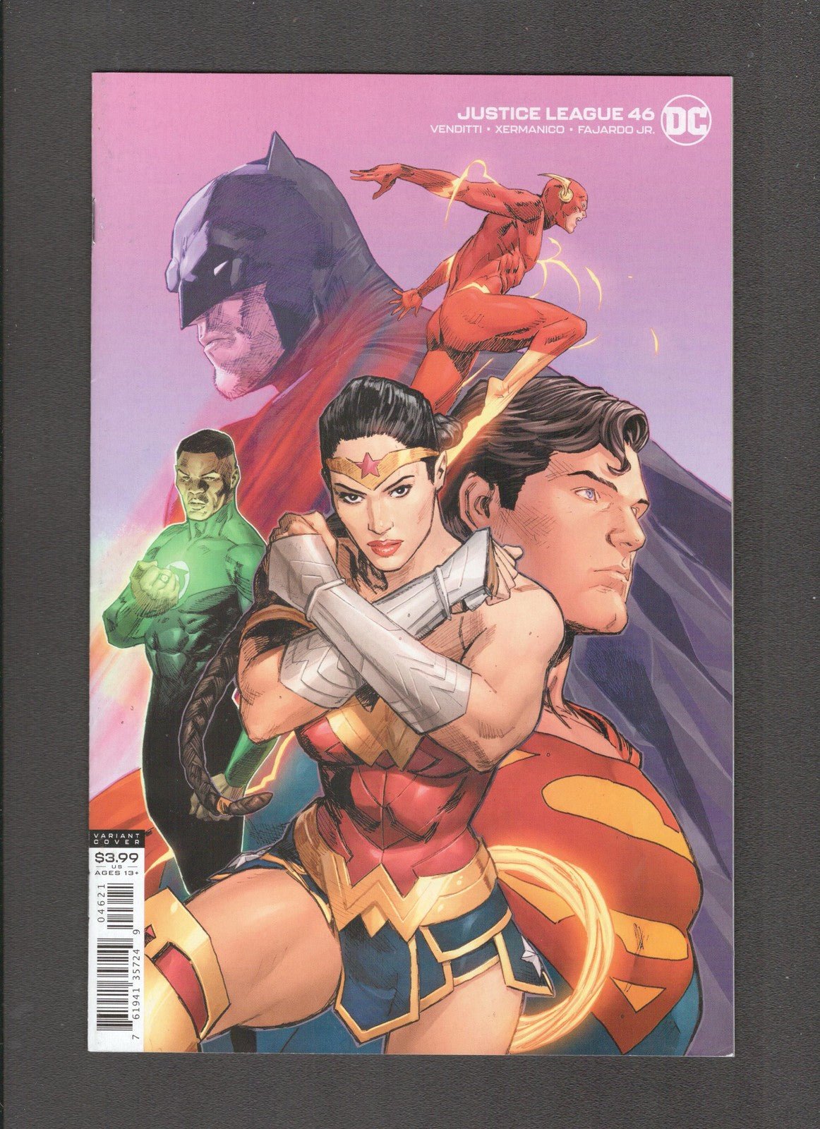 Justice League #46 (2020) Clay Mann Variant DC Comics