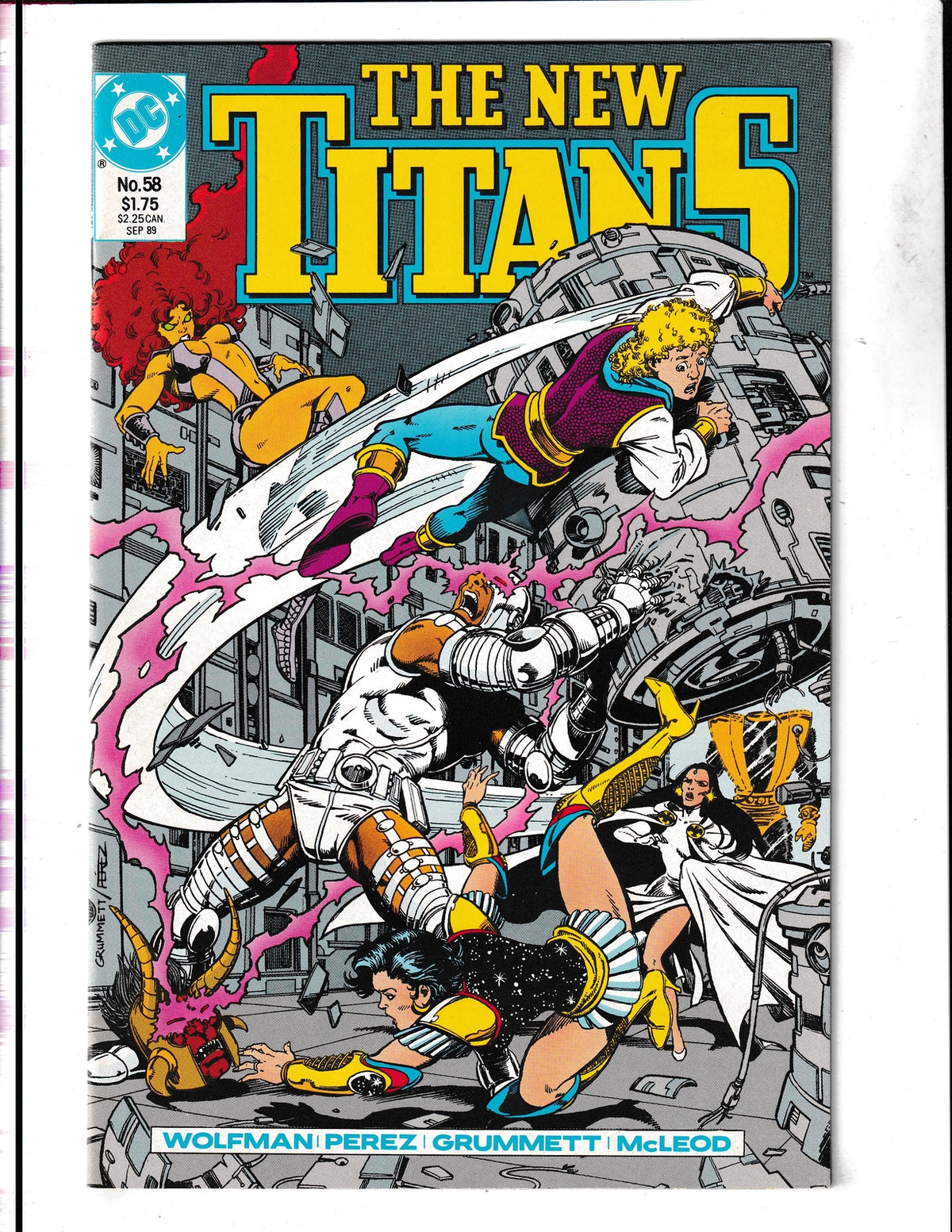 New Titans #58 (1989) DC Comics