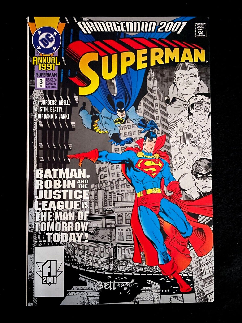 Superman Annual #3 1991 - HIGHER GRADE