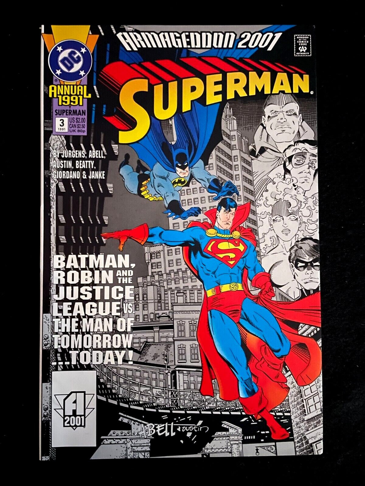 Superman Annual #3 1991 - HIGHER GRADE