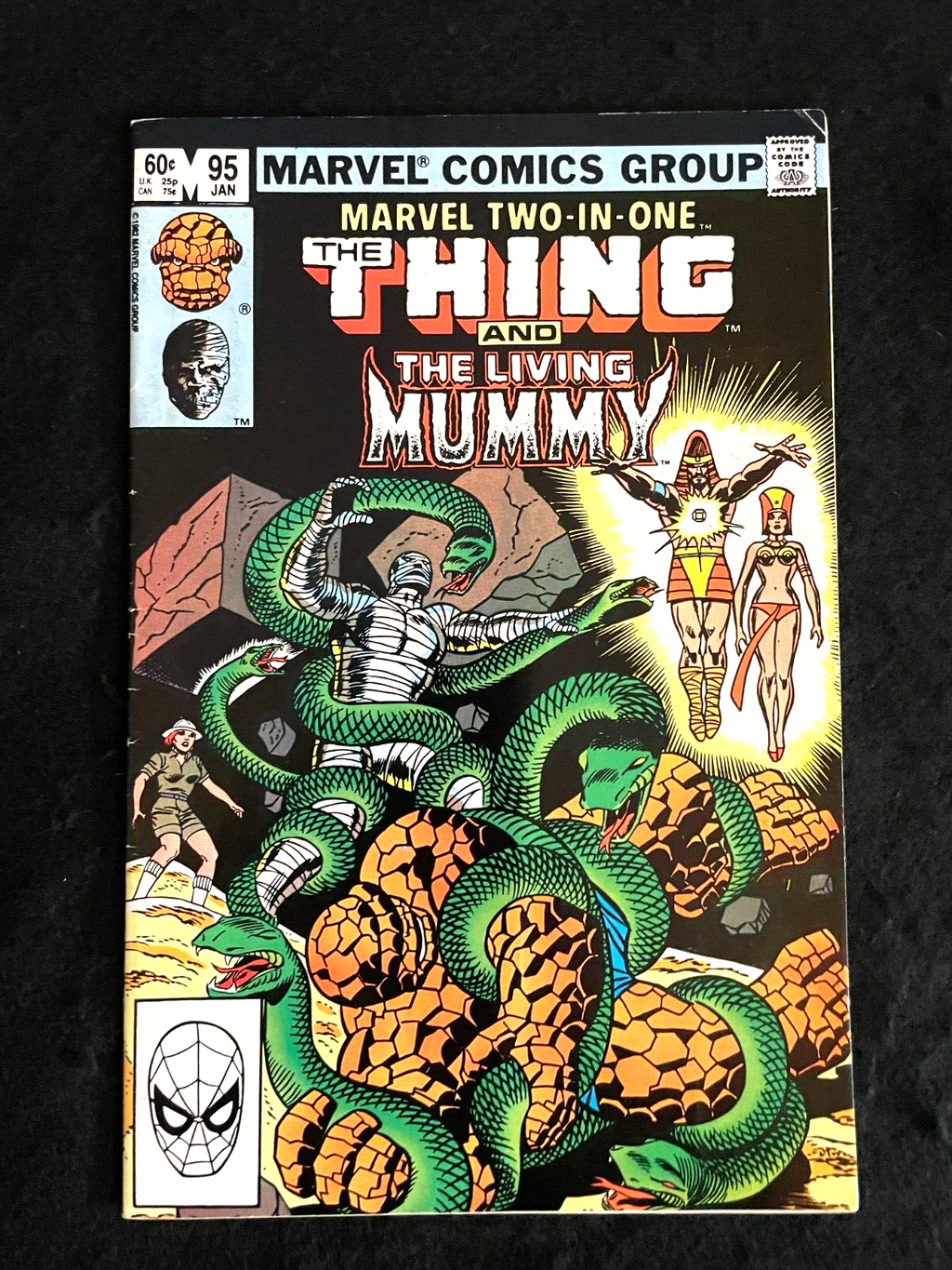 Marvel Two-In-One #95 1983 - The Thing and The Living Mummy