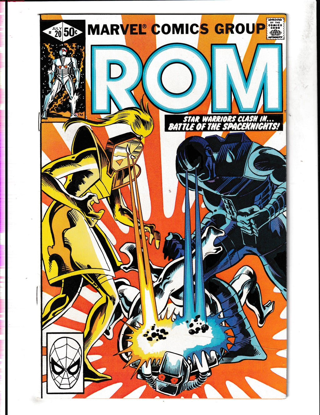 ROM #20 (1981) SpaceKnight Marvel Comics