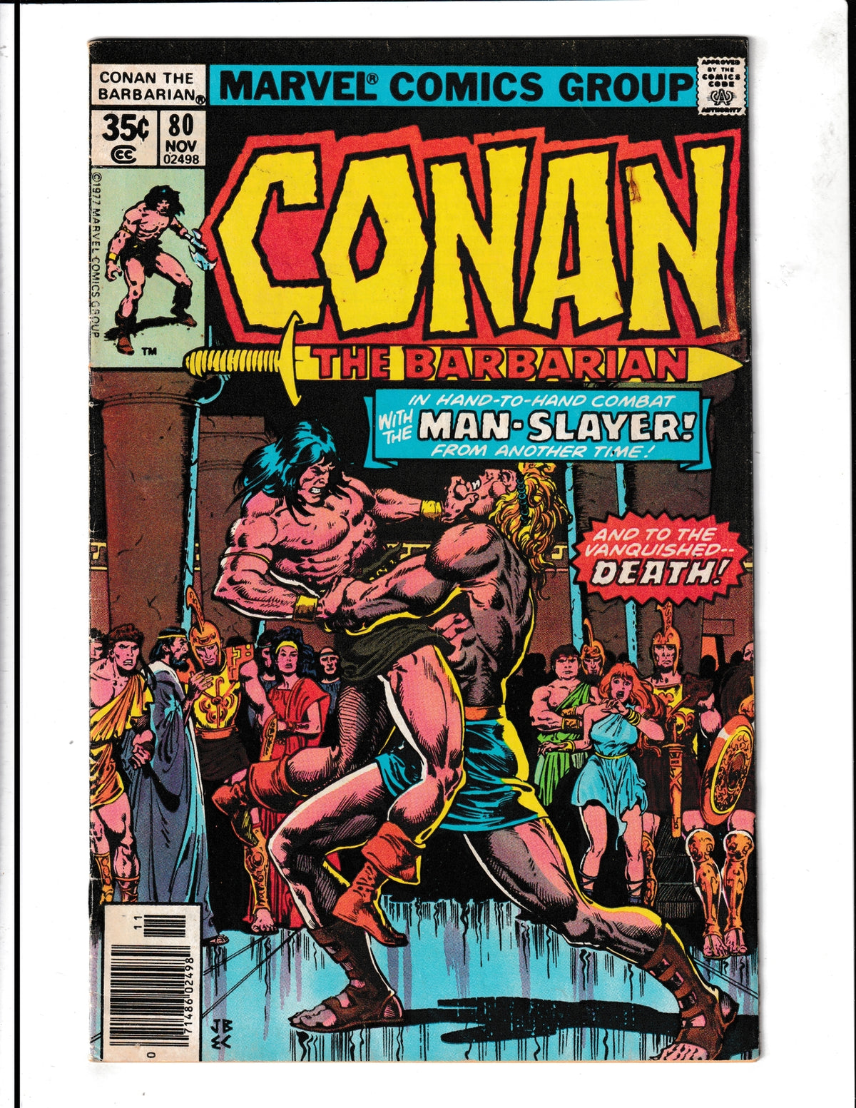 Conan the Barbarian #80 (1977) Marvel Comics SKU:1357