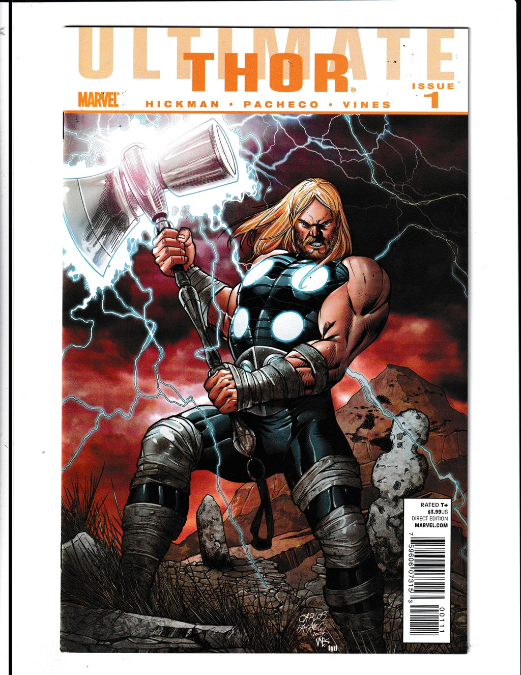 Ultimate Thor #1 (2010) Hickman Pacheco Marvel Comics