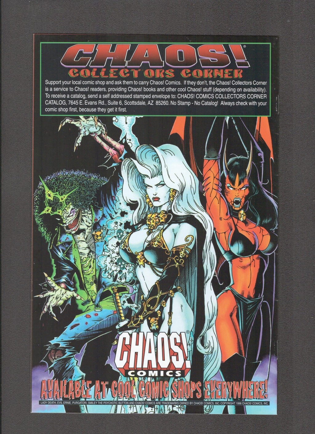 Rack & Pain: Killers #2 (1996) Jae Lee Cover Chaos! Comics