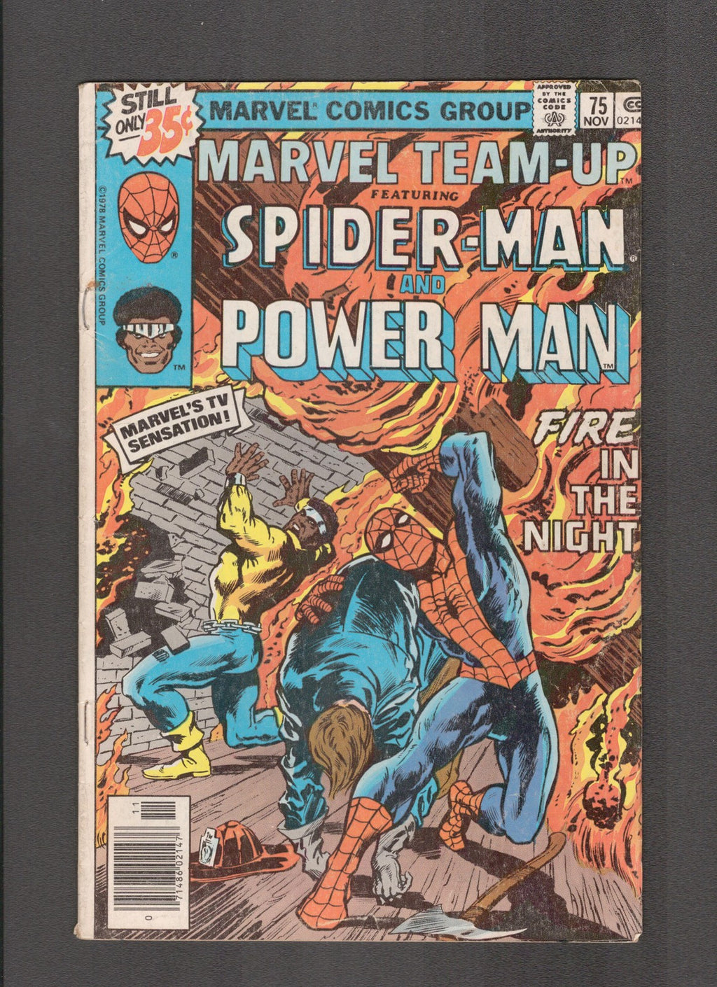 Marvel Team-Up #75 (1978) Spider-Man And Power Man Marvel Comics