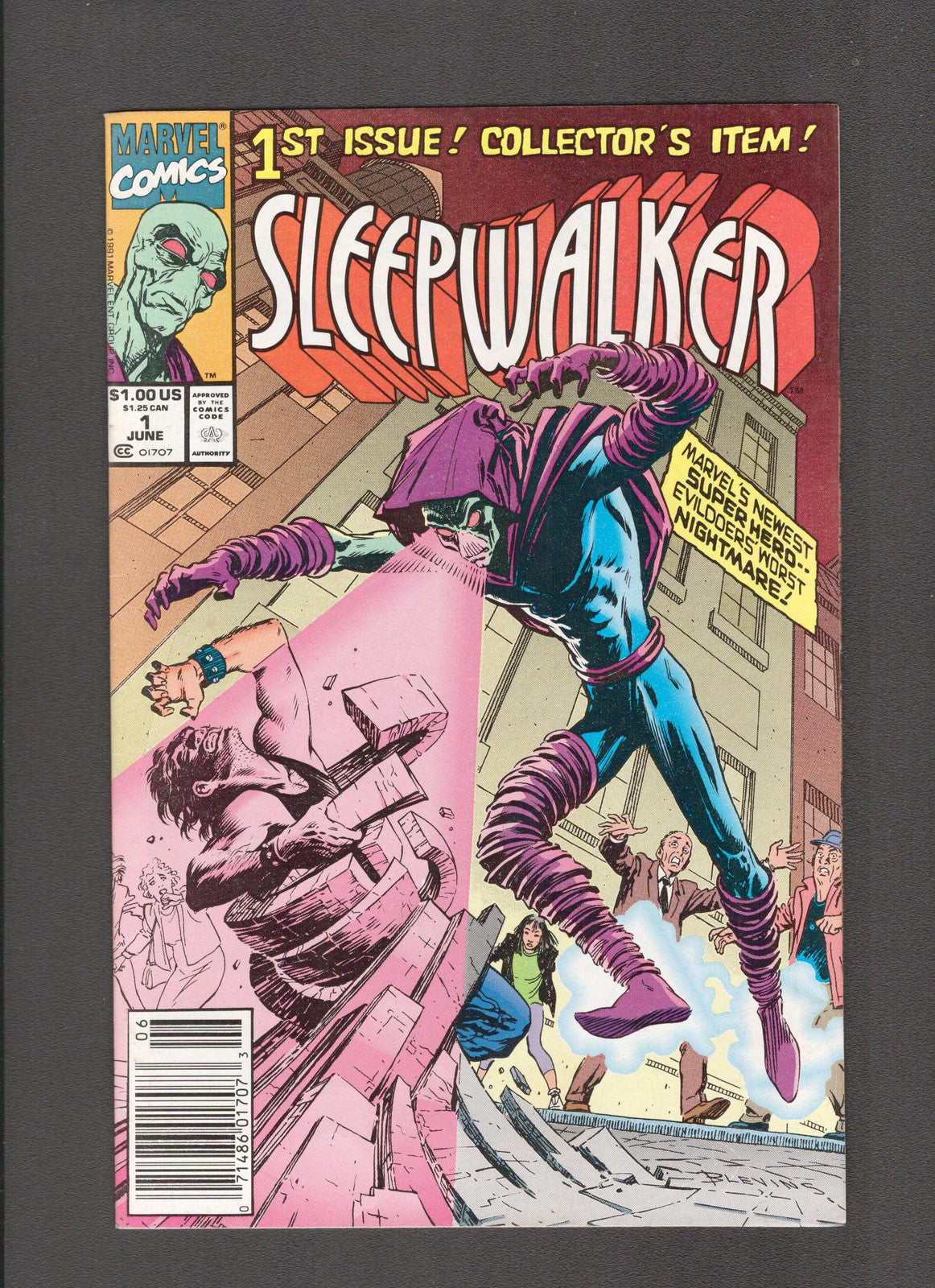 Sleepwalker #1 (1991) Brett Blevins Marvel Comics