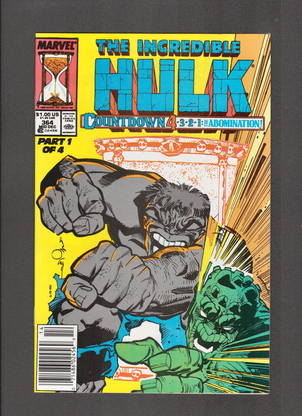 Incredible Hulk #364 (1989) Walter Simonson, Joe Rosen Marvel Comics