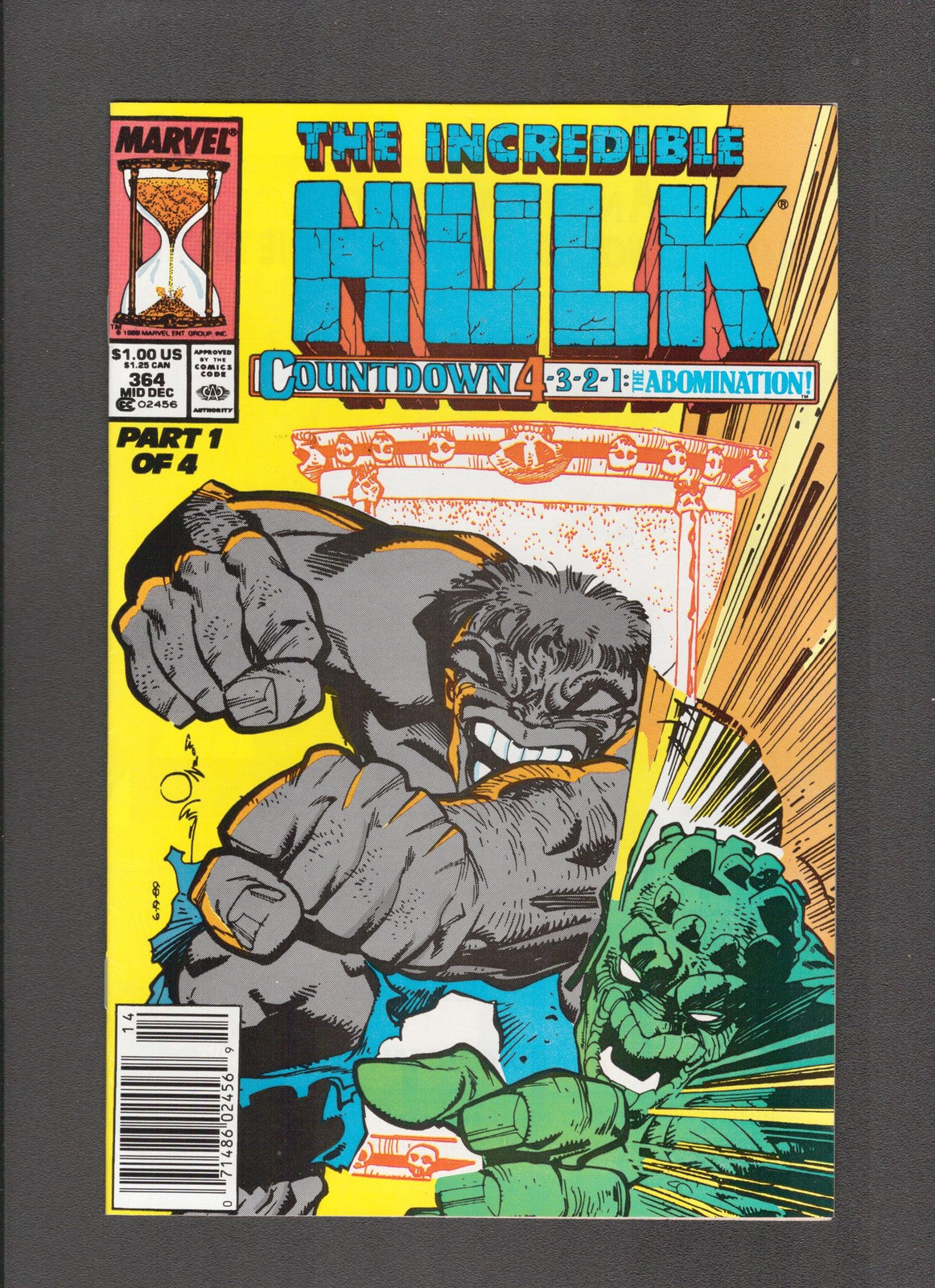 Incredible Hulk #364 (1989) Walter Simonson, Joe Rosen Marvel Comics