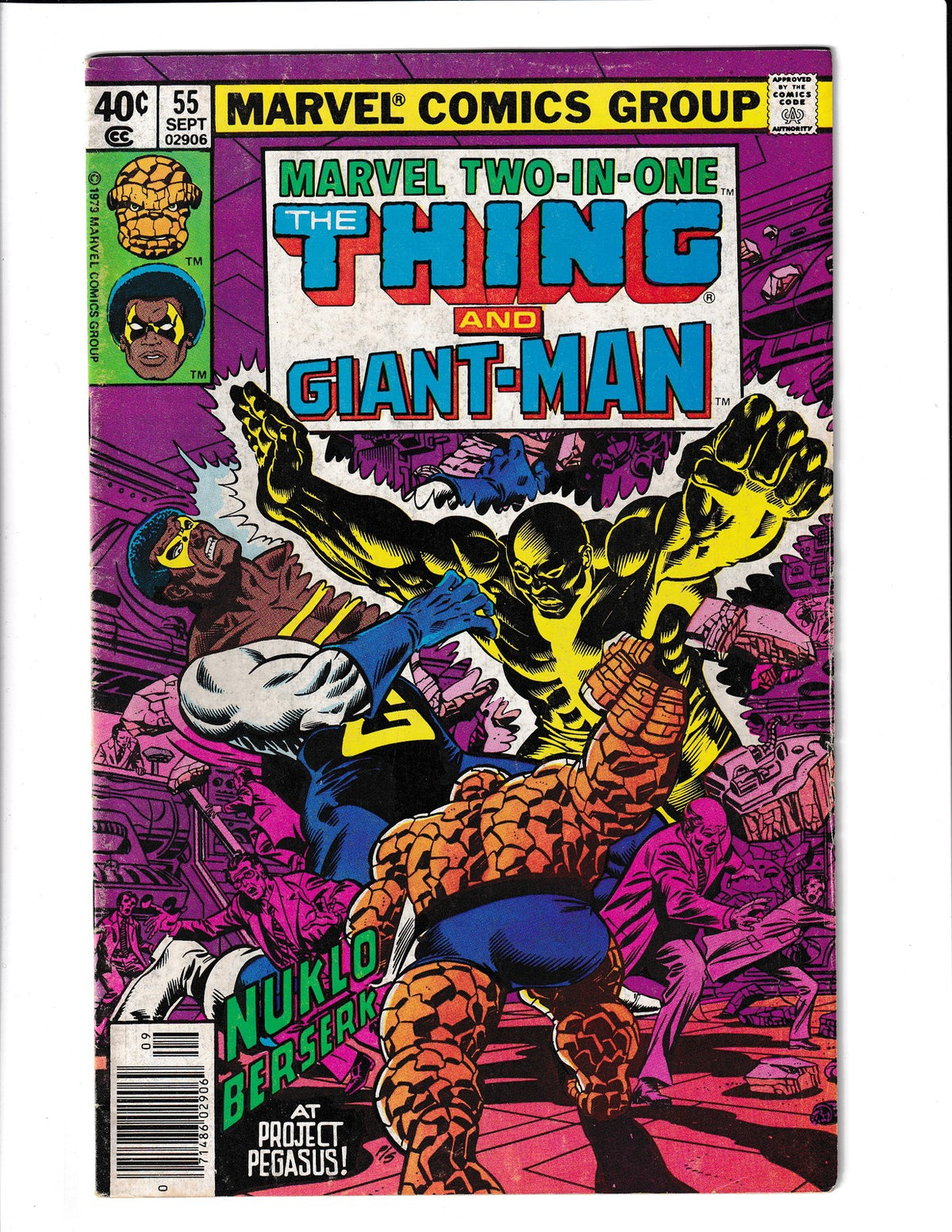 Marvel Two-in-One #55 (1979) 1st App Giant Man II Marvel Comics