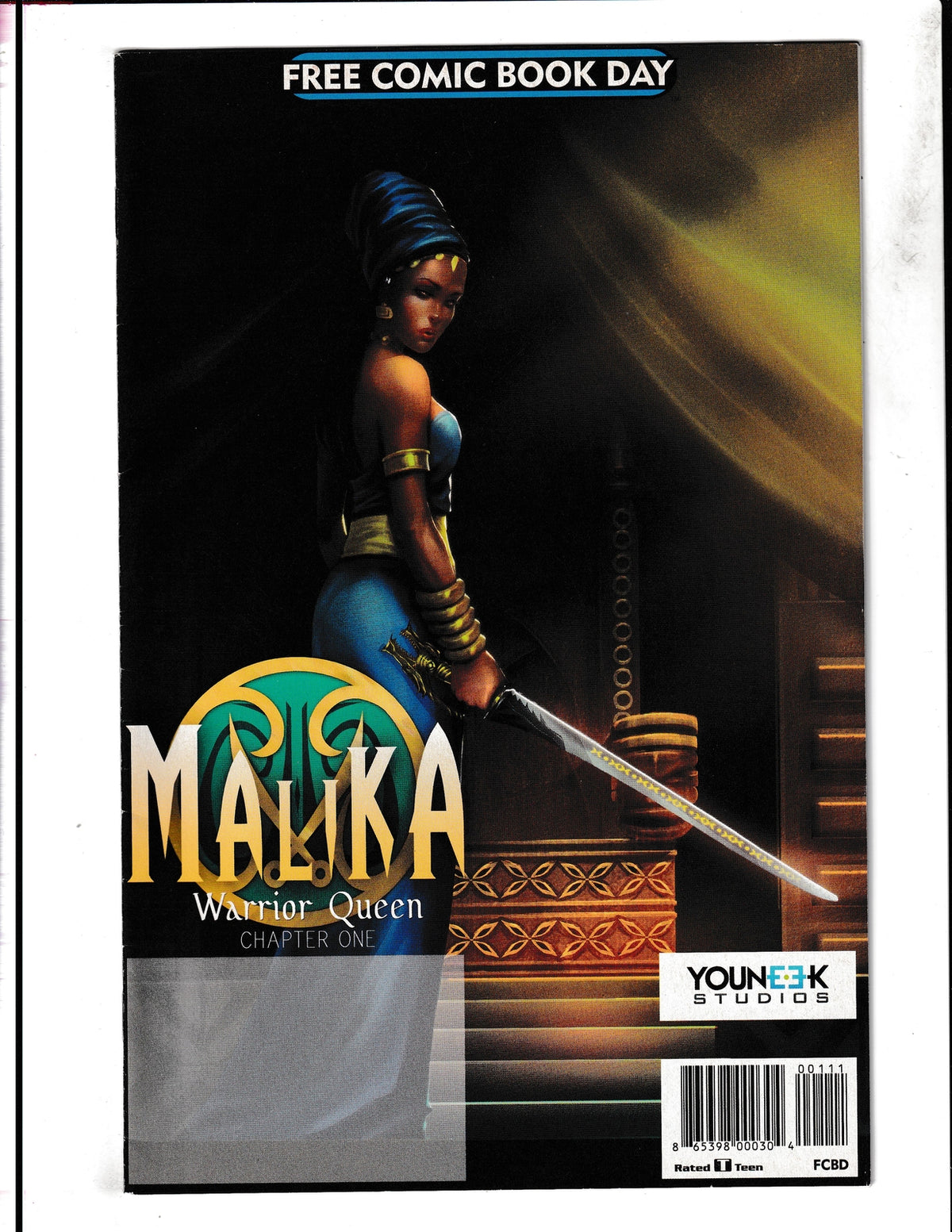 Malika: Warrior Queen #1 (2017) FCBD Youneek Comics