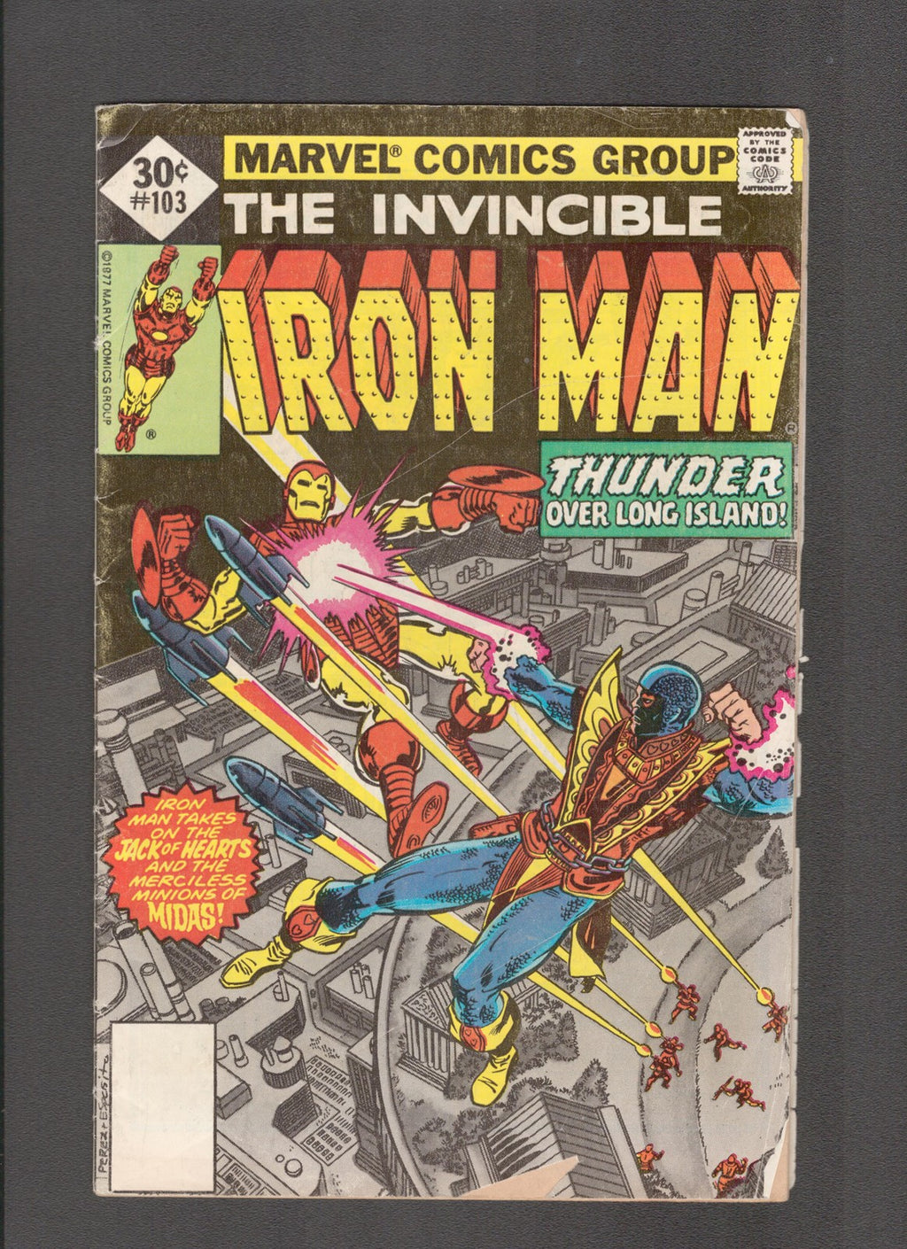 Iron Man #103 (1977) George Perez, Bill Mantlo Marvel Comics