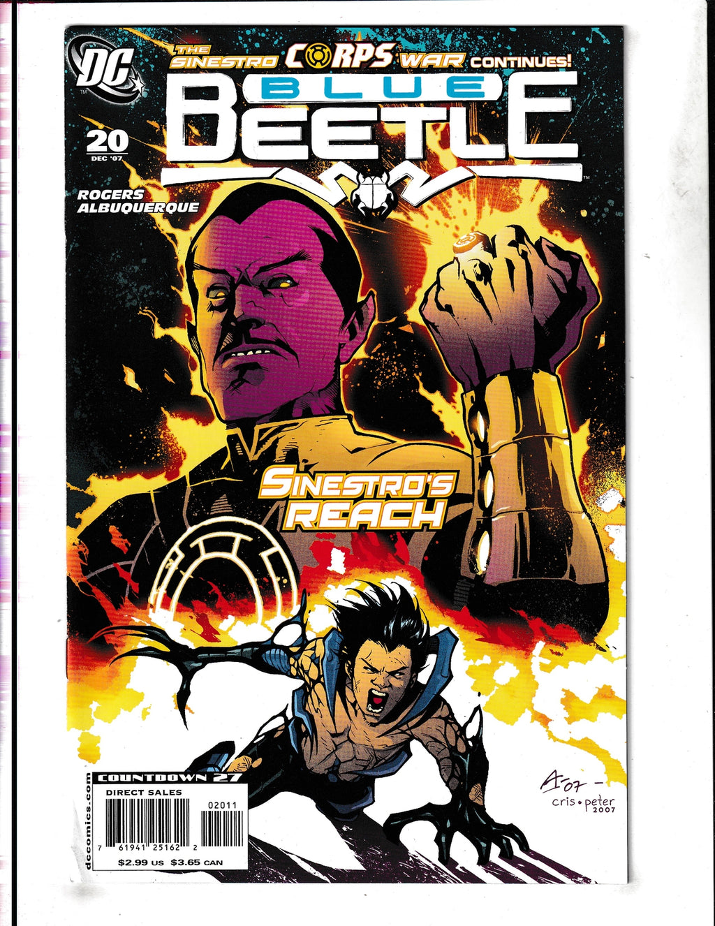 Blue Beetle #20 (2007) DC Comics SKU:1743