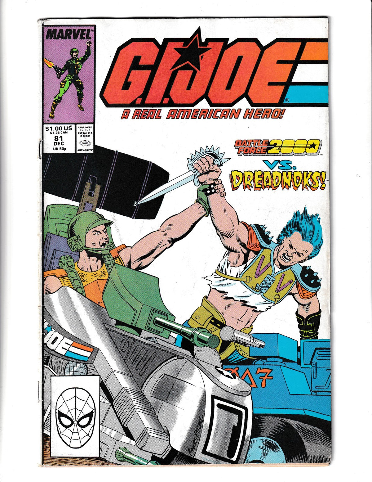 G.I. Joe: A Real American Hero #81 (1988) Marvel Comics