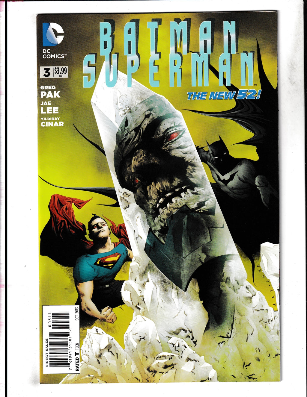 Batman/Superman #3 (2013) DC Comics