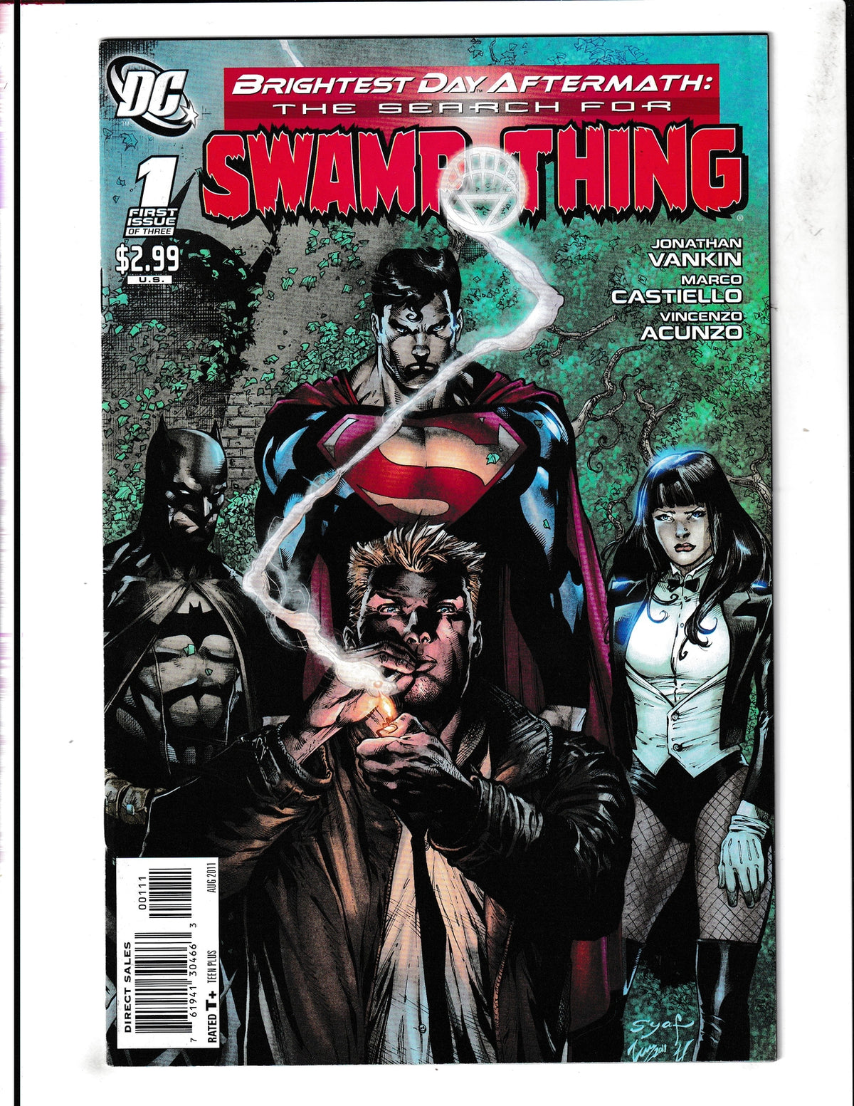 Brightest Day Aftermath: The Search for Swamp Thing #1 (2011) DC Comics SKU:1792