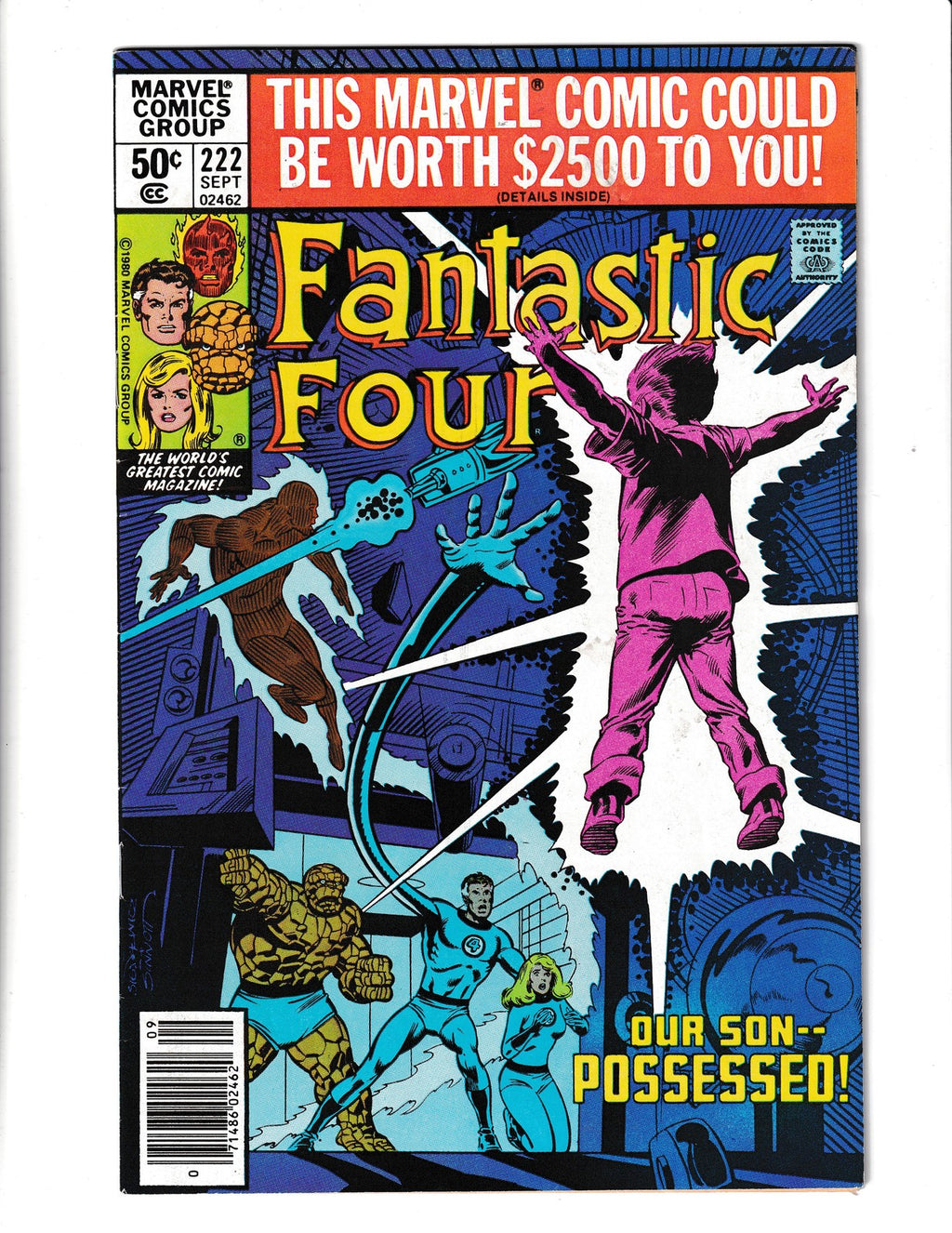 Fantastic Four #222 (1980) Marvel Comics SKU:2263