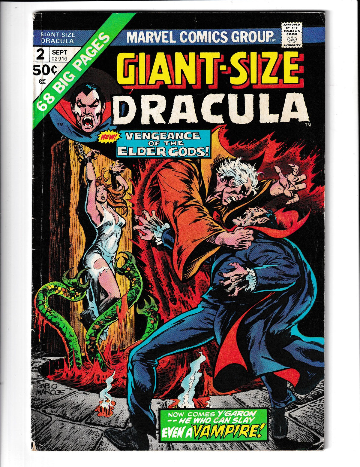 Giant-Size Dracula #2 (1974) Marvel Comics