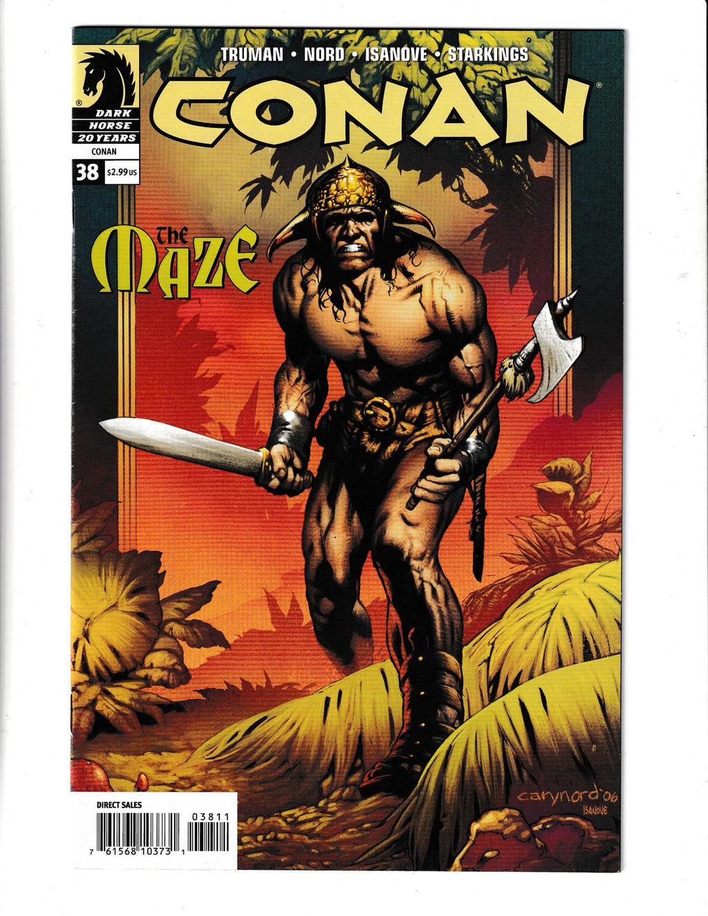 Conan #38 (2007) the Barbarian Dark Horse Comics