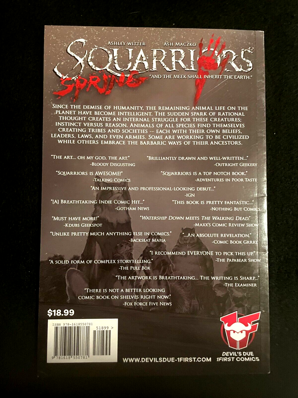 Squarriors TPB #1 - 19P 2015 -  HIGH GRADE