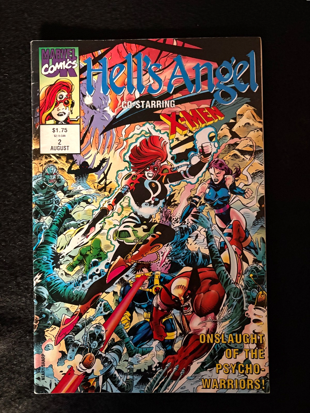 Hell's Angel - Run of 3 - #1-3 (1992) Marvel UK