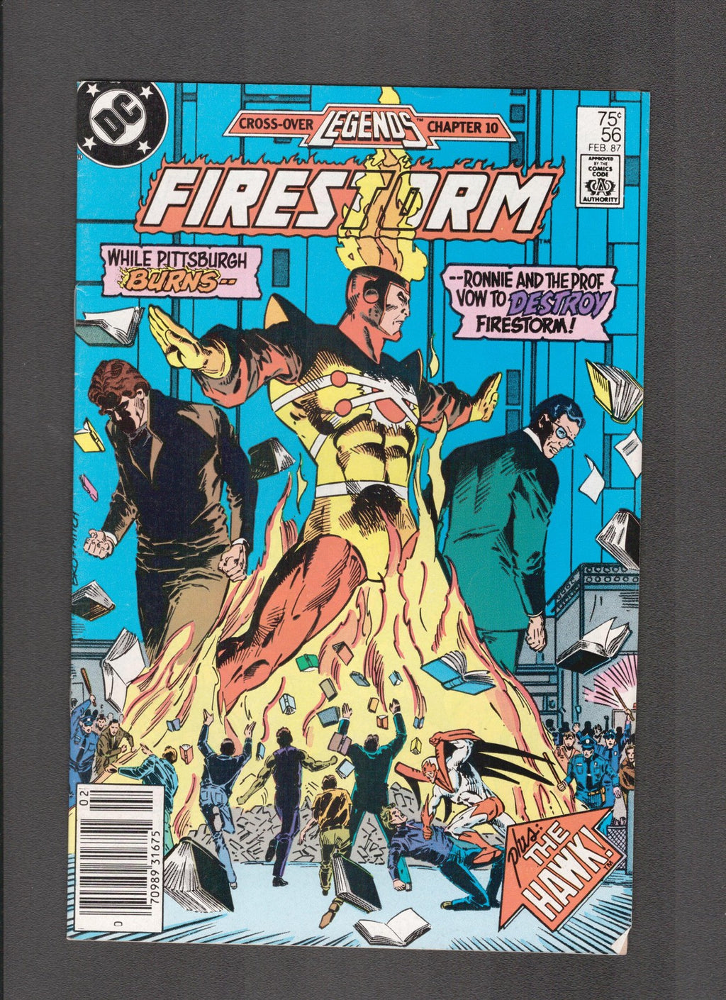 Fury of Firestorm #56 (1987) Joe Brozowsky DC Comics