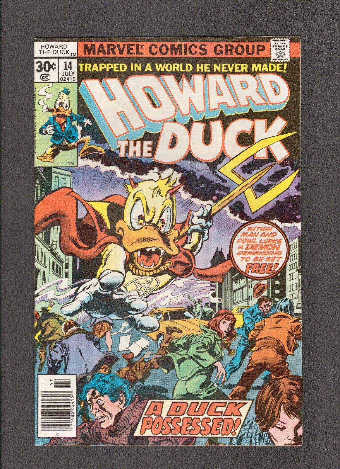 Howard the Duck #14 (1977) Gene Colan Marvel Comics