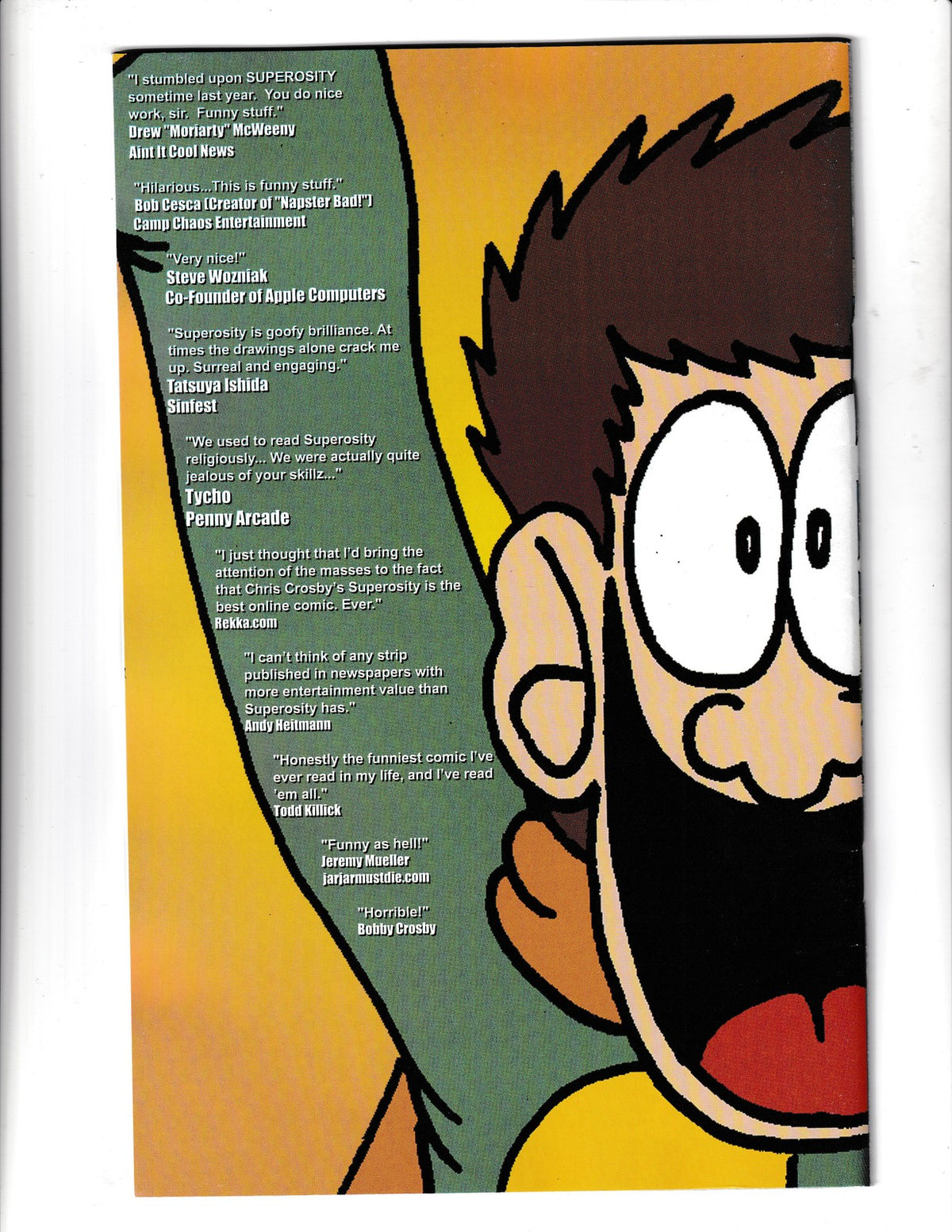 Superosity #1 (2001) Keenspot Entertainment Comics