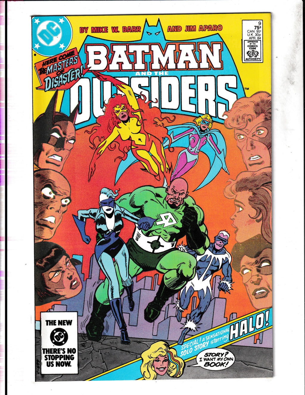 Batman and the Outsiders #9 (1984) DC Comics
