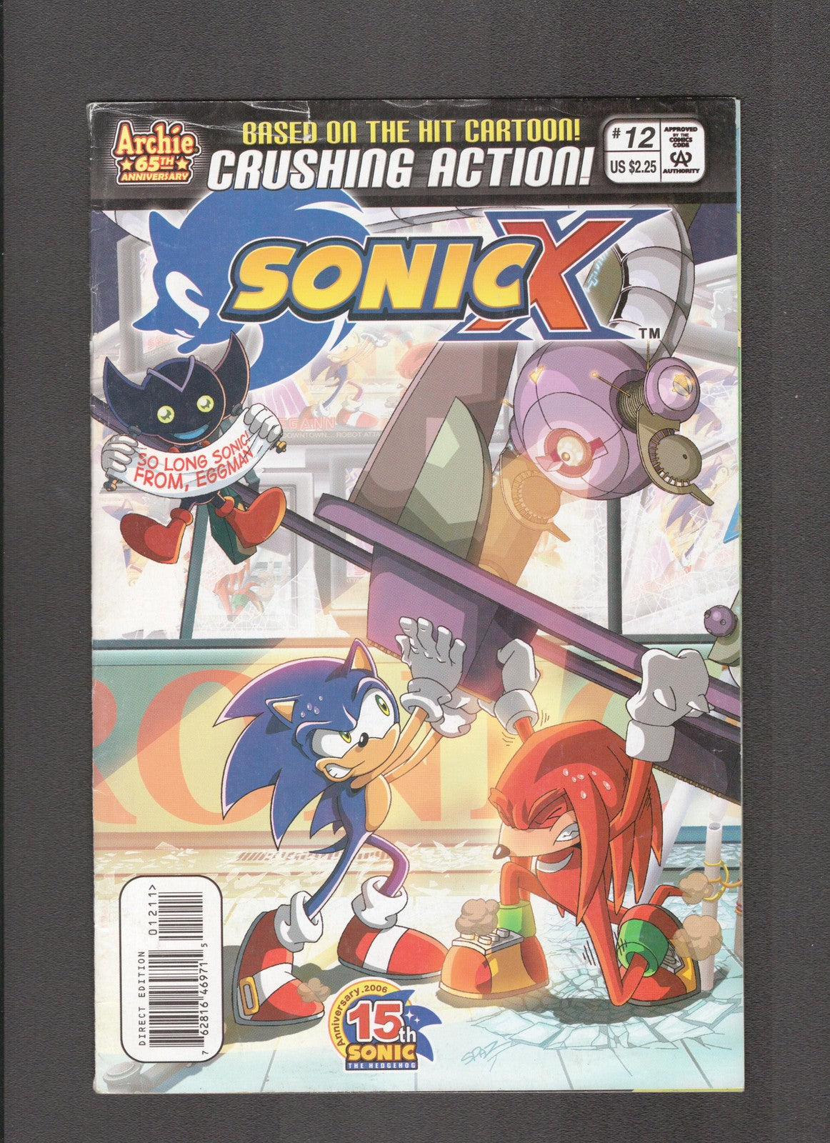 Sonic X #12 (2006) Patrick Spaziante Archie Comics