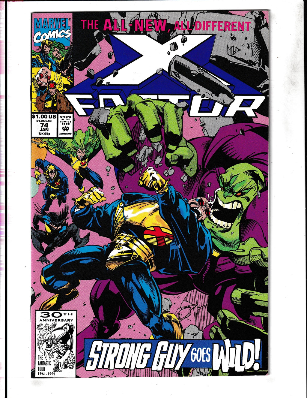 X-Factor #74 (1992) Higher Grade Marvel Comics
