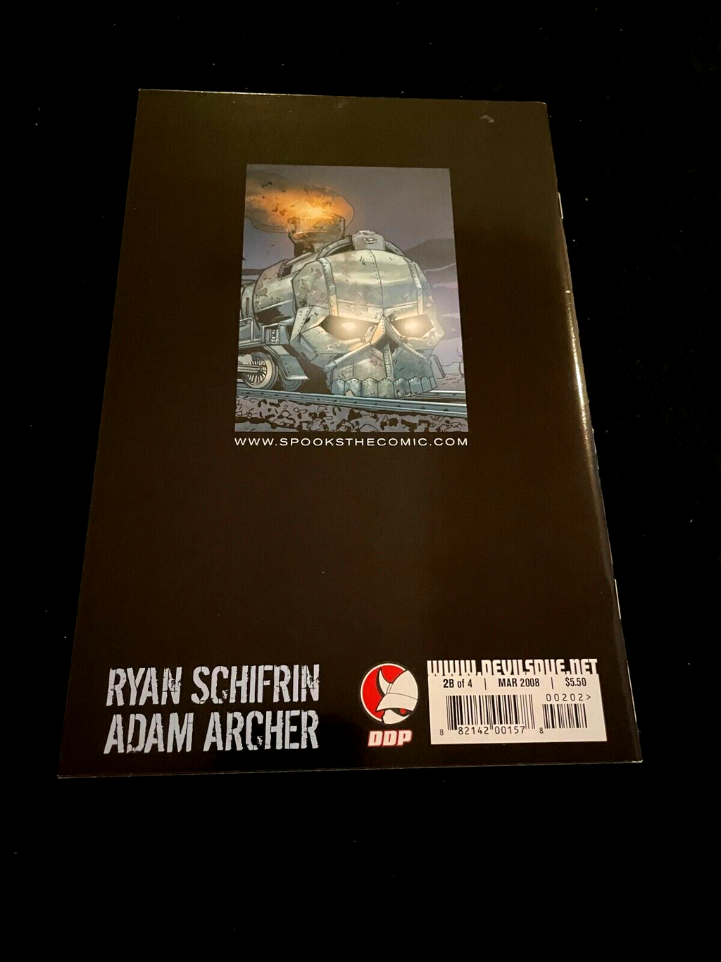 Spooks #2B 2008 - Collector's Edition Variant