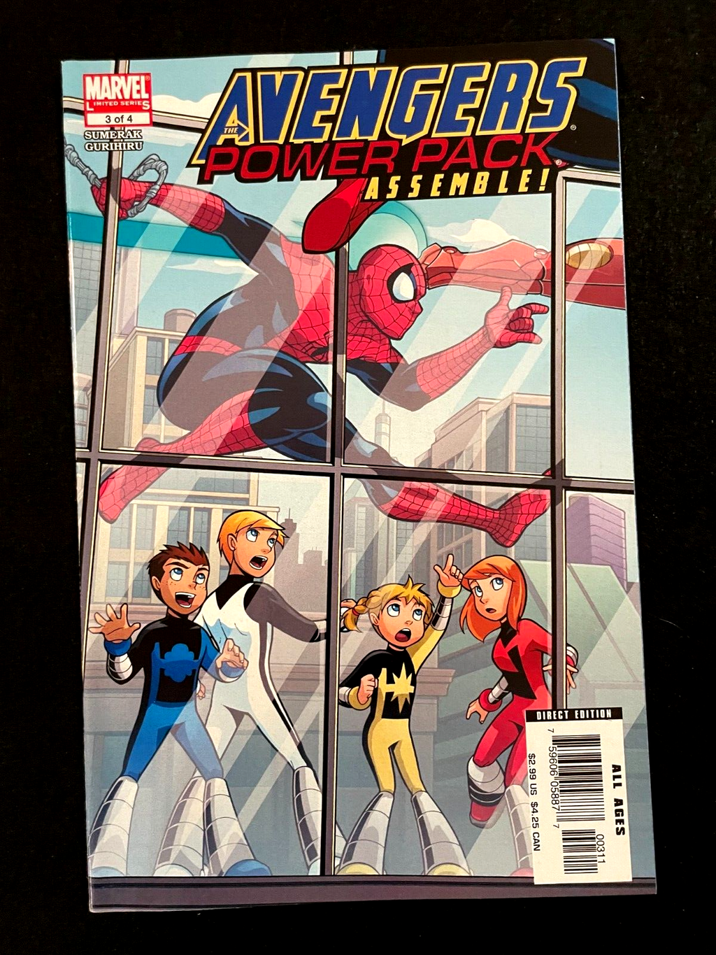 Avengers/Power Pack Assembled - Complete Set of 4 #1-4 (2006) Marvel Comics