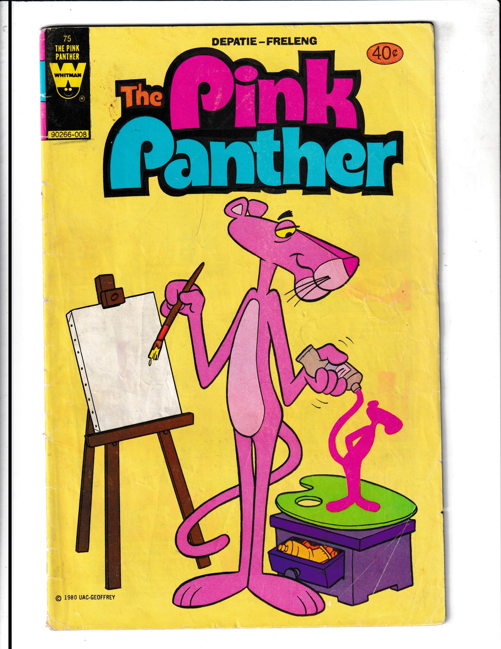 Pink Panther #75 (1980) Scarce Prepack Issue Whitman Comics